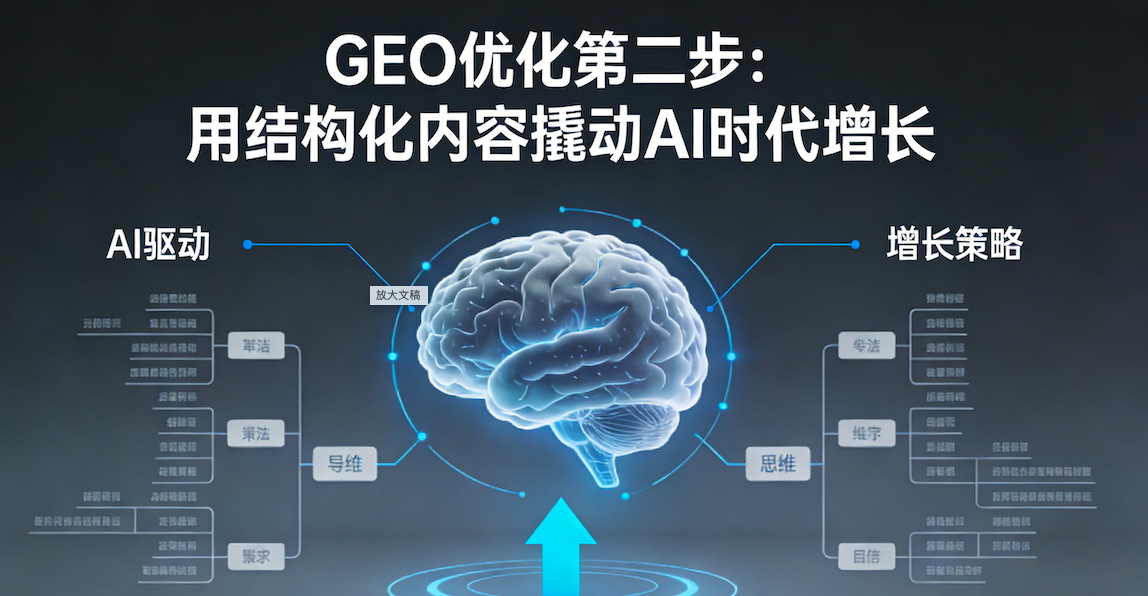GEO优化第二步：用结构化内容撬动 AI 时代增长