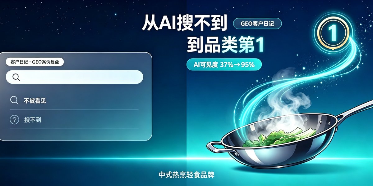 中式热烹轻食品牌GEO实战