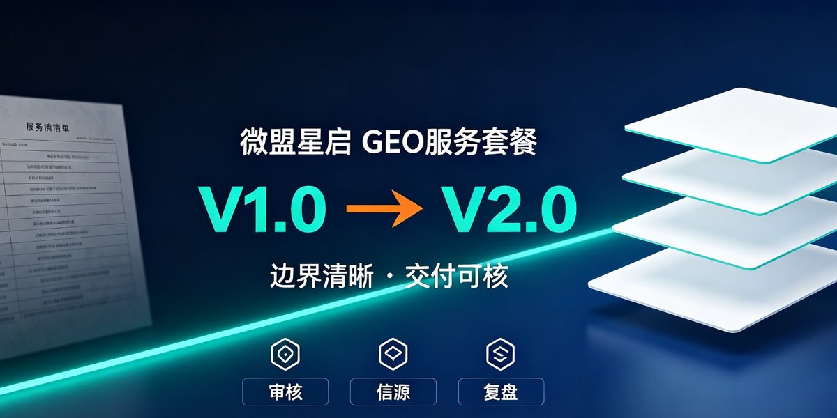 微盟星启GEO服务套餐升级：三级版本体系落地，客户大盘可见度均值达43%